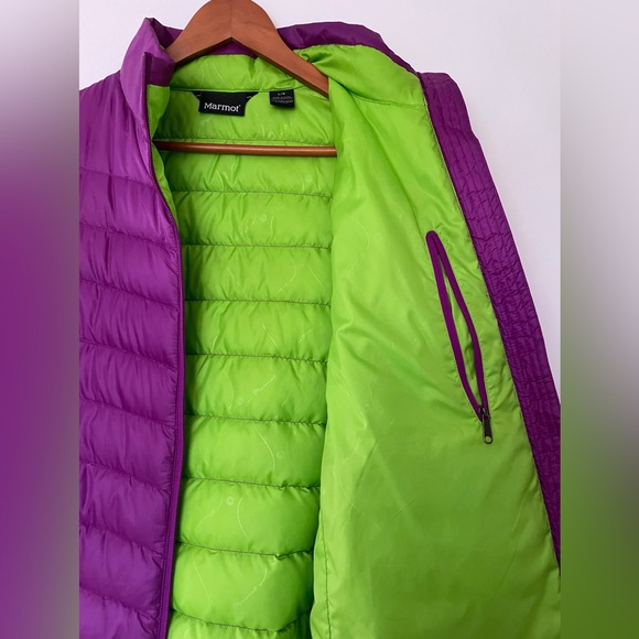 Woman’s Marmot down jacket large - Picture 4 of 7